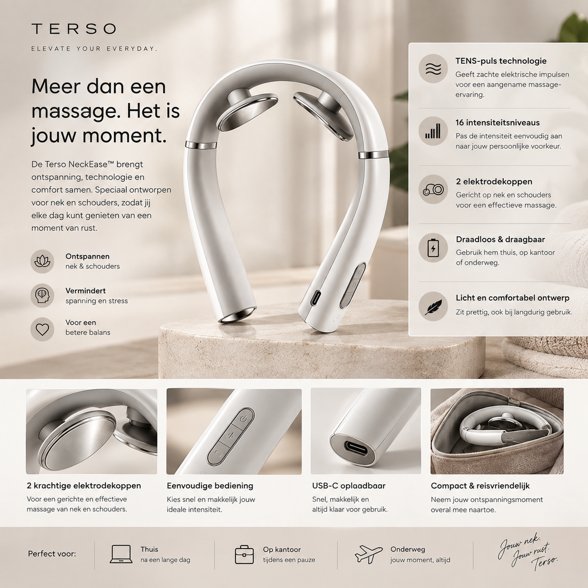 NeckEase Massager - Tersoshop